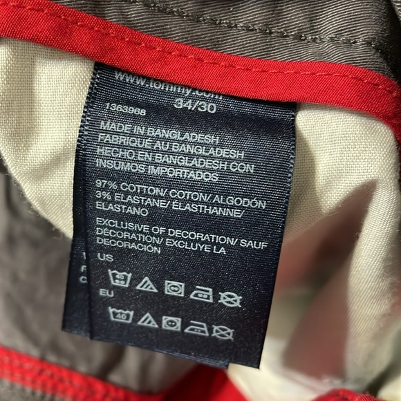 NWT - Men’s Tommy Hilfiger The Flex Gray Pants Size 34/30 - Picture 7 of 8